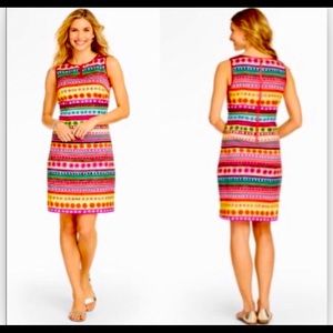 Talbots Multicolored Floral Dress SIZE 4 *NWT